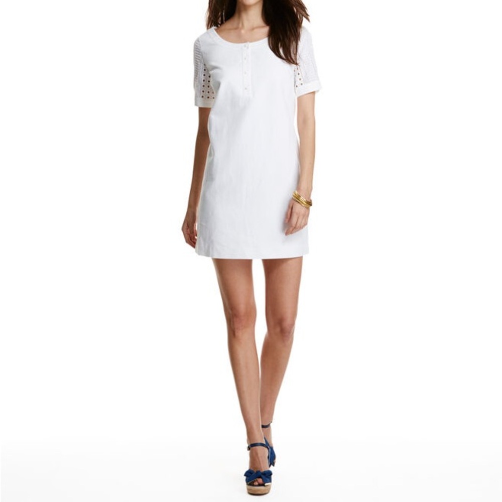 Vineyard Vines Eyelet City Shift Dress